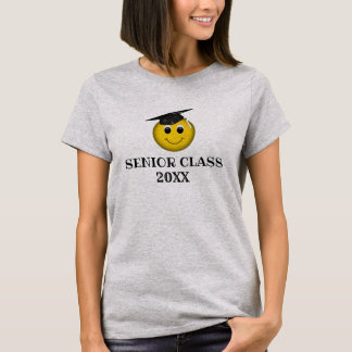 T-shirt Bac de graduation Emoji customisé