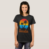T-shirt Bacalar Mexico Family Vacation Beach Tropical (Devant entier)