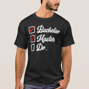 T-shirt Baccalauréat Maîtrise Diplôme Médecins Diplôme