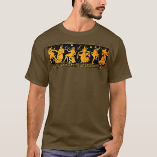 T-shirt Bacchanalia Greek Vase Attic Red figure