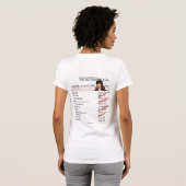 T-shirt Bach le "baroque 2 DA désossent" la visite (la (Dos entier)