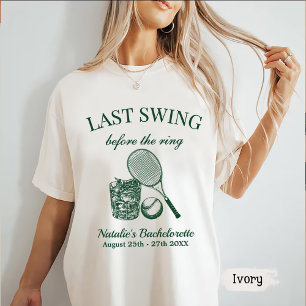 T-shirt Bach moderne Dernier swing avant le tennis de l'an
