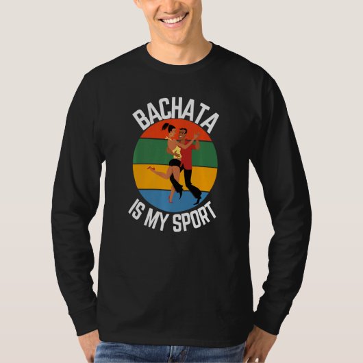 T-shirt Bachata Est Mon Sport Bachata Danseuses Fans (Devant)