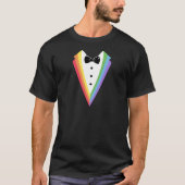 T-shirt Bachelor Bachelorette Pride arc en ciel LGBTQ (Devant)