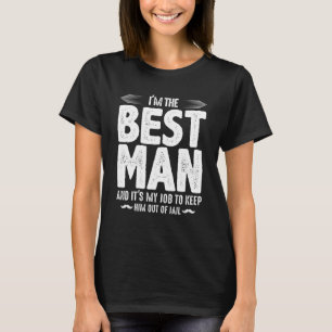 T-shirt Bachelor de la meilleure prison