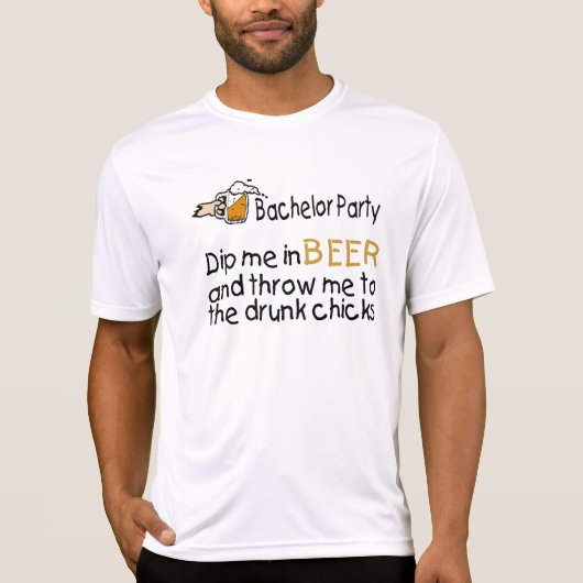 T-shirt Bachelor Party (Devant)