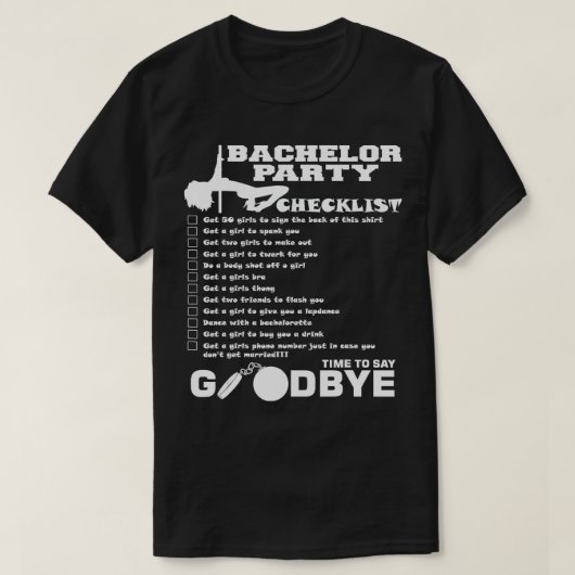 T-shirt Bachelor Party Bachelor Party pour Bachelor2031 (Design devant)