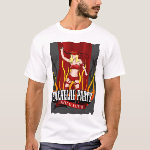 T-shirt Bachelor Party - Nuit du mal