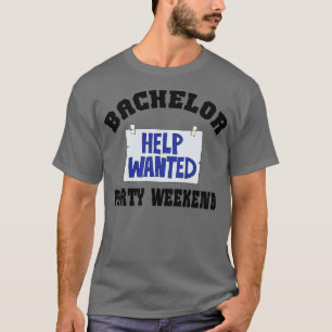 T-shirt Bachelor Party quotBachelor Party Weight Help Wan