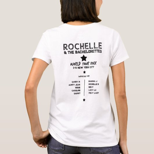 T-shirt Bachelorette (Dos)