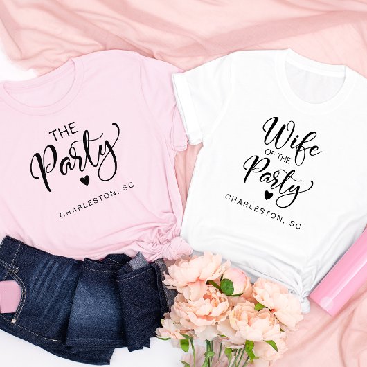 T-shirt Bachelorette de Charleston