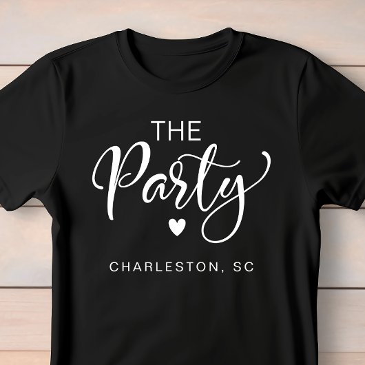 T-shirt Bachelorette de Charleston