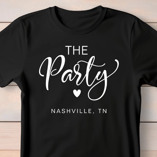 T-shirt Bachelorette de Cute Nashville