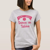 T-shirt Bachelorette de groupe le plus probable tables de  (Devant)
