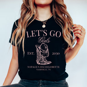 T-shirt Bachelorette de Nashville personnalisée Club socia