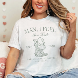 T-shirt Bachelorette de Nashville personnalisée Club socia