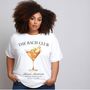 T-shirt Bachelorette esthétique de luxe du Bach Club