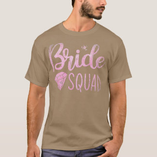 T-shirt Bachelorette Fête des mariées Femme Brigade