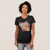T-shirt Bachelorette Occidentale Allons Filles Fête (Devant entier)