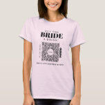 T-shirt Bachelorette Venmo Code QR Acheter La Mariée Un Ve<br><div class="desc">Assurez-vous que la mariée n'a pas à payer un seul verre avec le grand t-shirt du Bachelorette Party Venmo QR ! Achetez-en un pour toute la soirée de bachelorette ! Ajoutez simplement votre propre image de code Venmo, PayPal ou Cash App QR. Tout le monde à la fête peut facilement...</div>