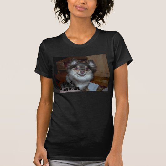 T-shirt Baci, scientifique fou (Devant)