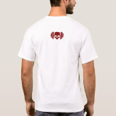 T-shirt Back&Biceps wit (Achterkant)