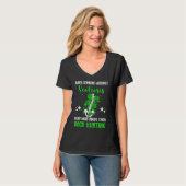 T-shirt Back Surgery Recovery Scoliosis Awareness (Devant entier)