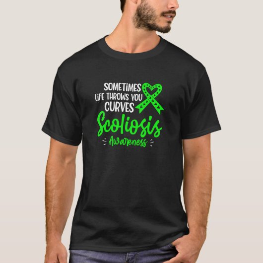 T-shirt Back Surgery Recovery Scoliosis Awareness  13 (Devant)