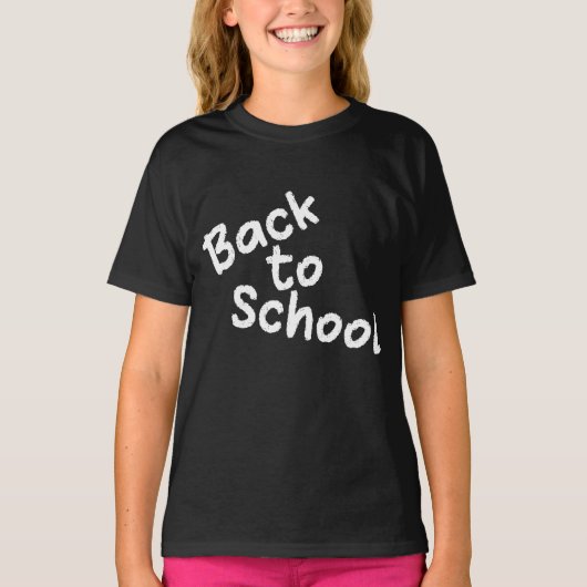 T-shirt Back to school (Devant)