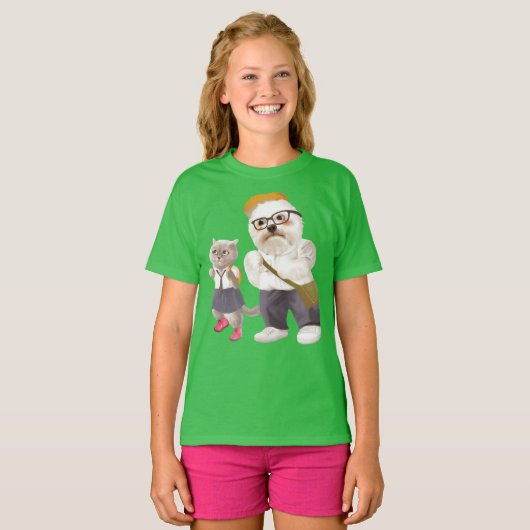 T-shirt Back to school (Devant entier)