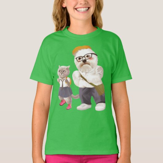 T-shirt Back to school (Devant)
