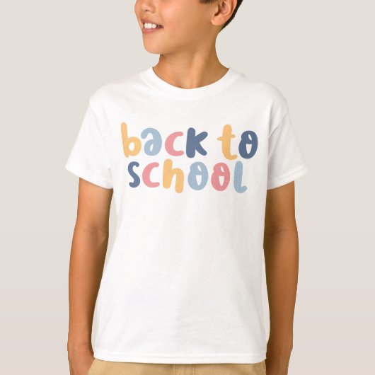 T-shirt Back to school (Devant)