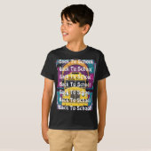T-shirt Back to school (Devant entier)