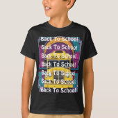 T-shirt Back to school (Devant)