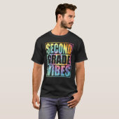 T-shirt Back To School 2nd Grade Vibes Second Grade Teache (Devant entier)