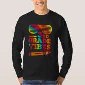 T-shirt Back To School 3rd Grade Vibes  Third Grade Tee (Devant)