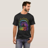 T-shirt Back To School Eighth Grade Vibes Student Teacher  (Devant entier)