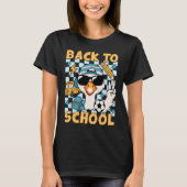 T-shirt Back To School Funny Silly Goose First Day Of Scho (Devant)