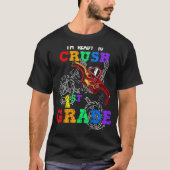 T-shirt Back To School I'm Ready to Crush 1st Grade Monste (Devant)