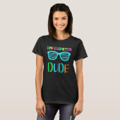T-shirt Back To School Kindergarten Dude Cool Sunglasses B (Devant entier)