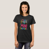 T-shirt Back To School Music Teacher Of Mini Humans (Devant entier)