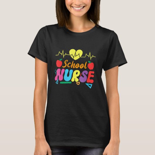 T-shirt Back to School Nursing Nurse Rn Lpn (Devant)