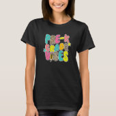 T-shirt Back To School Pre k Vibes Leopard Teacher Women K (Devant)