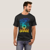 T-shirt Back To School Sixth 6th Grade Teacher Boys Graffi (Devant entier)