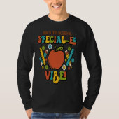 T-shirt Back To School Special ED Vibes Sped Teacher (Devant)