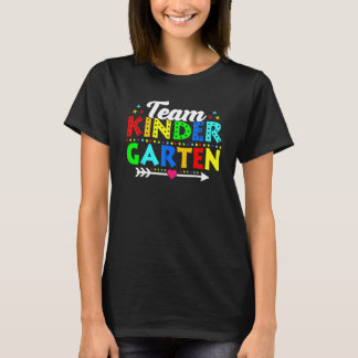T-shirt Back To School Team Kindergarten Teacher Student 1
