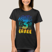 T-shirt Back To School Third 3rd Grade Teacher Boys Graffi (Devant)