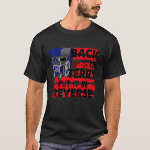 T-shirt Back Up Terry L'A Mis En Reverse 4 juillet Amériqu