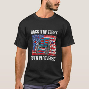 T-shirt Back Up Terry Placez-Le Dans Le Feu Inverse 4th Of