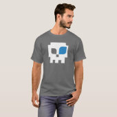 T-shirt BackBox Linux - crâne (Devant entier)